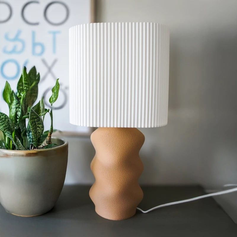 ĐÈN BÀN TERRALUX – ÁNH SÁNG TỪ ĐẤT MẸ, THIẾT KẾ CẢM HỨNG THỦ CÔNG, BÓNG LED E27 CÓ DIMMER TĂNG GIẢM ĐỘ SÁNG — ảnh 1