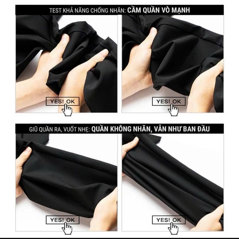 [DOLIO] Quần Tây Nam - Quần Tây Âu Nam Phom Thiết Kế, Ống Ôm Dáng Ôm Vừa, Chất Vải Tây Âu Co Giãn 4 Chiều, Mặc Thoải Mái