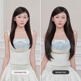 Bộ Tóc Kẹp 6 Phím CAPELLI Cúp C-Curl 50cm