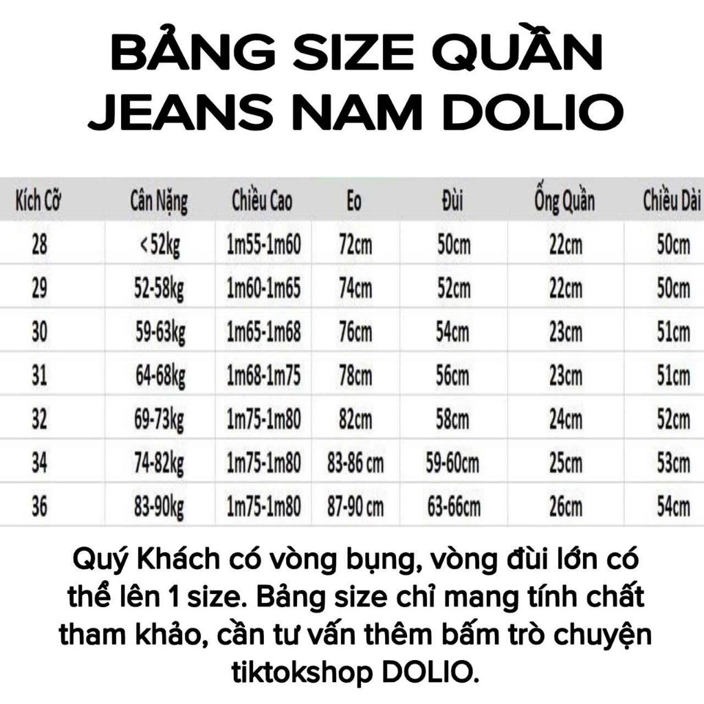 [DOLIO] Quần Jeans Dài Nam Thêu Lưng QCCC, Vải Jeans Cotton Cao Cấp Co Giãn, Phom Ôm Vừa, Mặc Mát. Menswear