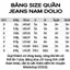 Quần Jeans Dài Nam Thêu Lưng QCCC, Vải Jeans Cotton Cao Cấp Co Giãn, Phom Ôm Vừa, Mặc Mát. Menswear