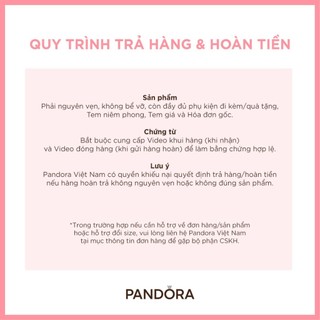 [Deal Độc Quyền] Vòng Tay Pandora ME Bạc Dạng Mắt Xích 5 Khóa Mở - Five Openable Link Chain Bracelet