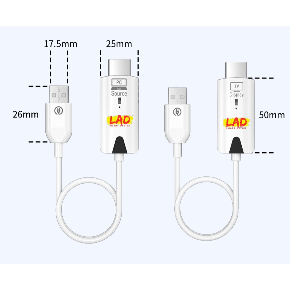 HDMI không dây 30 mét chính hãng LAD 2026