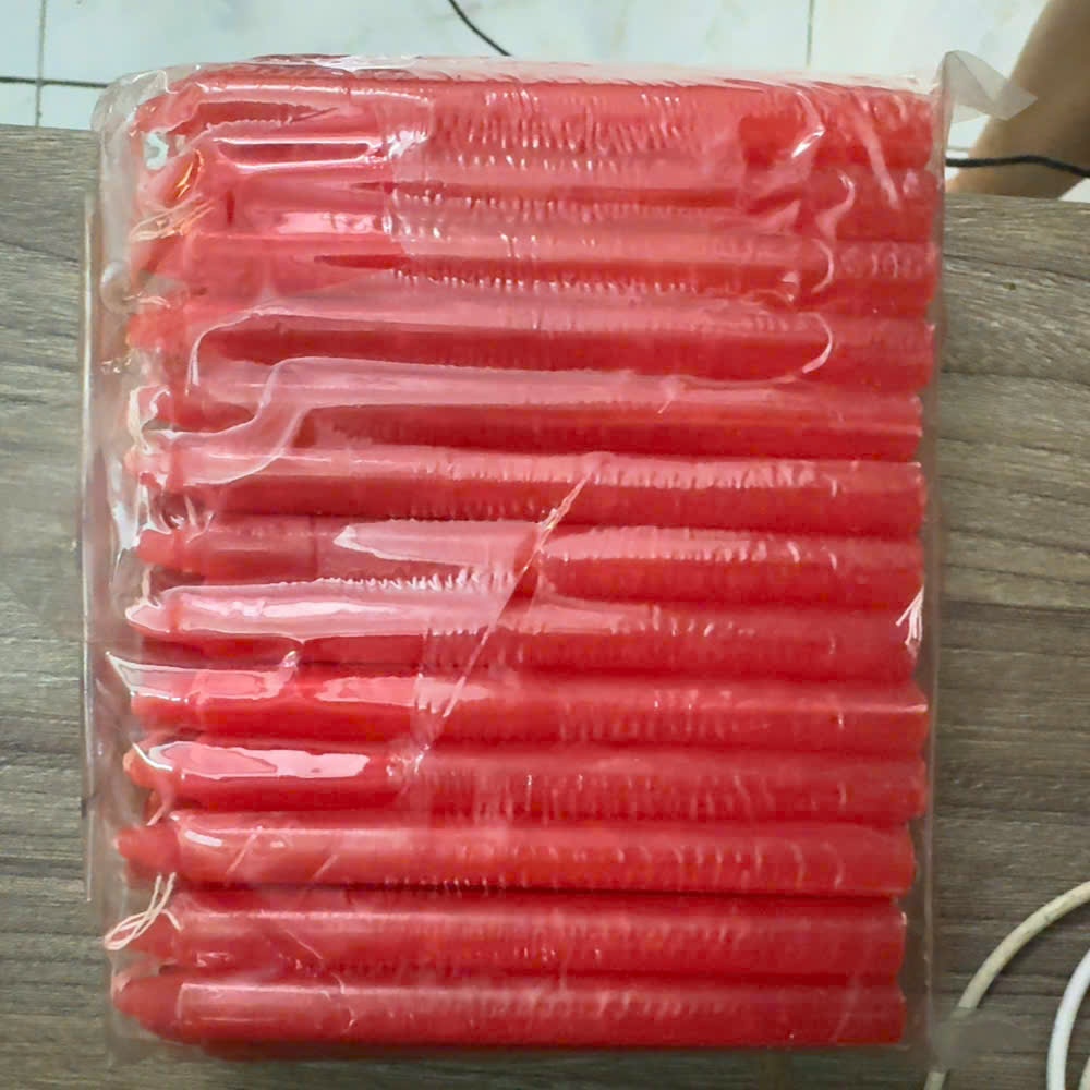 combo 120 cây đèn cầy thắp sáng chơi trung thu (500g)