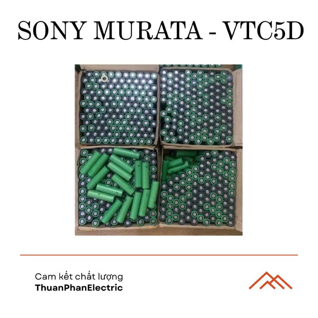 [Gửi từ 5c] Cell tháo khối Sony Murata VTC5D zin hãng như mới, dung lượng > 2700mah