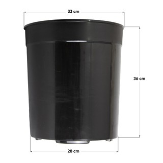 Nhà Thương Cây - CHẬU TRỒNG CÂY OH ĐEN - 33*36 cm