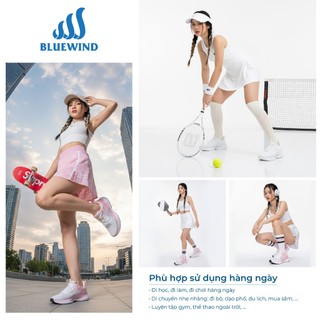 [TĂNG SIZE] Giày Thể Thao Nam Nữ BLUEWIND Infinity 4.0 Siêu Nhẹ Êm Chân, Thoáng Khí Phù Hợp Tập Gym 68392