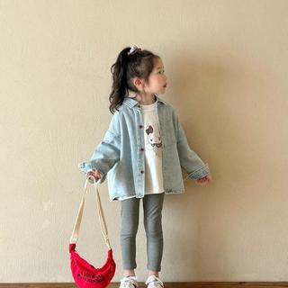 A907-[tomnaukids] Áo sơ Mi Jean Thêu cho Mẹ và Bé size từ 9-65Kg + BÁN LẺ QUẦN LEGGIN