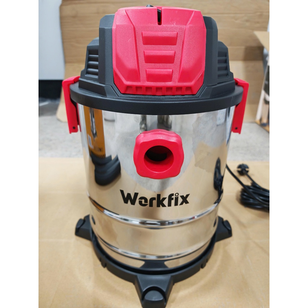 Máy hút bụi, Máy Hút Bụi Công Nghiệp WORKFIX WF-HBCN15L 1500W Lực Hút 16KPA Động Cơ Không Chổi Than