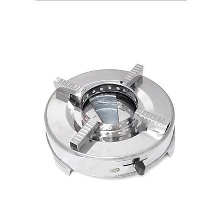 Bếp cồn inox mini, bếp inox hình vuông màu hồng, màu trắng, siêu cao cấp