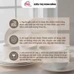Bộ bàn ăn sứ 20 sản phẩm Minh Châu  bộ chén đĩa cao cấp in hoa truyền thống sang trọng tinh tế bền đẹp — ảnh 2
