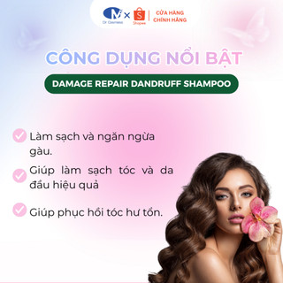 Dầu Gội Sạch Gàu, Sạch Sâu, Giảm Bong Tróc, Ngừa Nấm Giảm Ngứa Hiệu Quả 300ml Dr Cosmess Chính Hãng