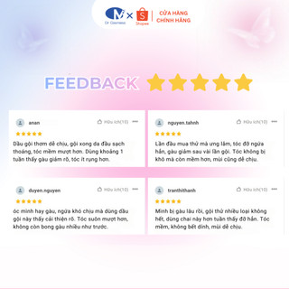 Dầu Gội Sạch Gàu, Sạch Sâu, Giảm Bong Tróc, Ngừa Nấm Giảm Ngứa Hiệu Quả 300ml Dr Cosmess Chính Hãng
