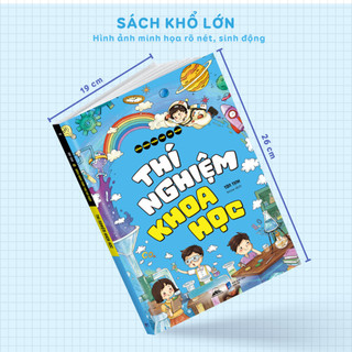 Sách - Bách Khoa Toàn Thư Vui Nhộn - Thí Nghiệm Khoa Học - Phát Triển Tư Duy, Kích Thích Sự Tò Mò Cho Bé