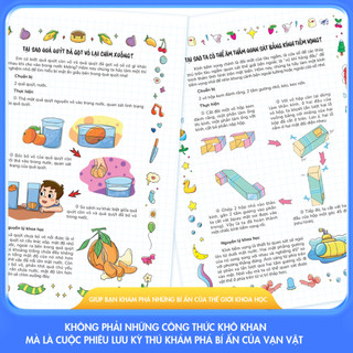 Sách - Bách Khoa Toàn Thư Vui Nhộn - Thí Nghiệm Khoa Học - Phát Triển Tư Duy, Kích Thích Sự Tò Mò Cho Bé