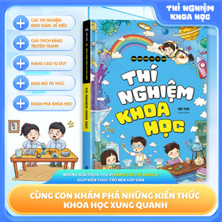 Sách - Bách Khoa Toàn Thư Vui Nhộn - Thí Nghiệm Khoa Học - Phát Triển Tư Duy, Kích Thích Sự Tò Mò Cho Bé