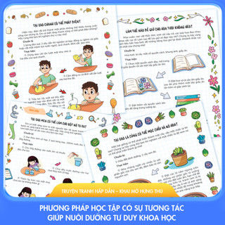 Sách - Bách Khoa Toàn Thư Vui Nhộn - Thí Nghiệm Khoa Học - Phát Triển Tư Duy, Kích Thích Sự Tò Mò Cho Bé
