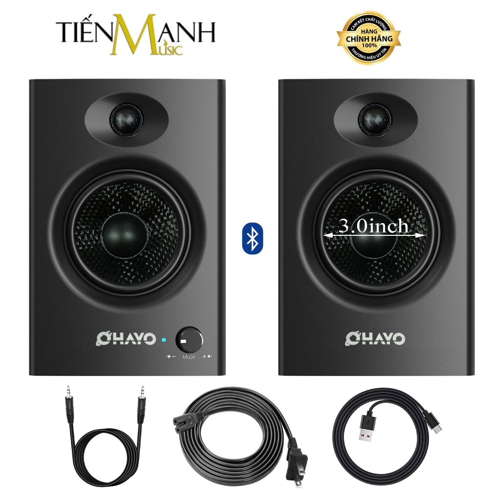 [Chính Hãng] Loa Kiểm Âm Ohayo C6 - Bluetooth 5.3, 60W, Chỉnh Bass Treble, OTG USB DAC Nối Máy Tính Support RCA AUX KL1 | BigBuy360 - bigbuy360.vn