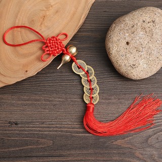 Dây Đồng Xu Ngũ Đế Hồ Lô Đồng Treo Phong Thủy Decor ,Mang May Mắn Tài Lộc An Khang Nhà Cửa