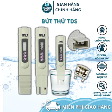 Bút Thử Nước TDS Đo Độ Tinh Khiết Nước, Thiết Bị Đo Độ Sạch Nước Dễ Sử Dụng Hiển Thị Kết Quả Nhanh