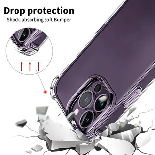 Ốp Lưng iPhone TPU Silicon Mềm 4 Góc Chống Sốc Cao Cấp Sang Trọng Cho iPhone Bảo Vệ Camera 2 Màu Basic Đơn Giản PK026