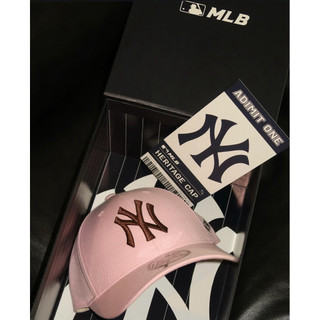 Mũ bóng chày MLB New York Yankees màu hồng (Pink New York Yankees Baseball Cap)