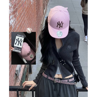 Mũ bóng chày MLB New York Yankees màu hồng (Pink New York Yankees Baseball Cap)