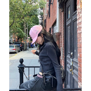 Mũ bóng chày MLB New York Yankees màu hồng (Pink New York Yankees Baseball Cap)