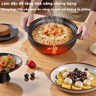 Khăn Trải Bàn Bằng Nhựa PVC Trong Suốt Dày 1.55mm Tấm Lót bàn Ăn, Cao Cấp Chống Trơn Trượt Chống ThấmMiếng