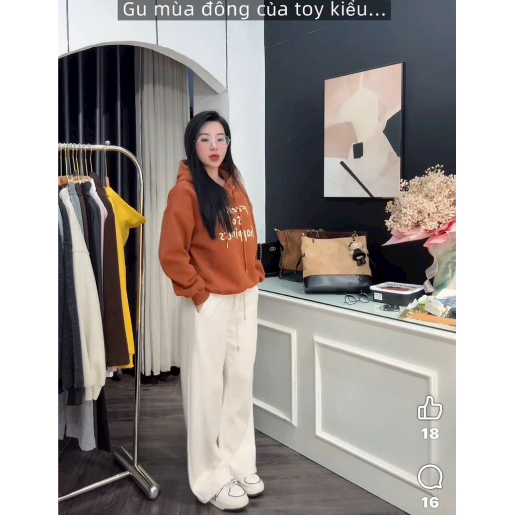 [𝐒𝐮𝐙𝐲] Áo Hoodie Lót Lông QCCC Loại 1 (>48kg 1m54 trở lên)