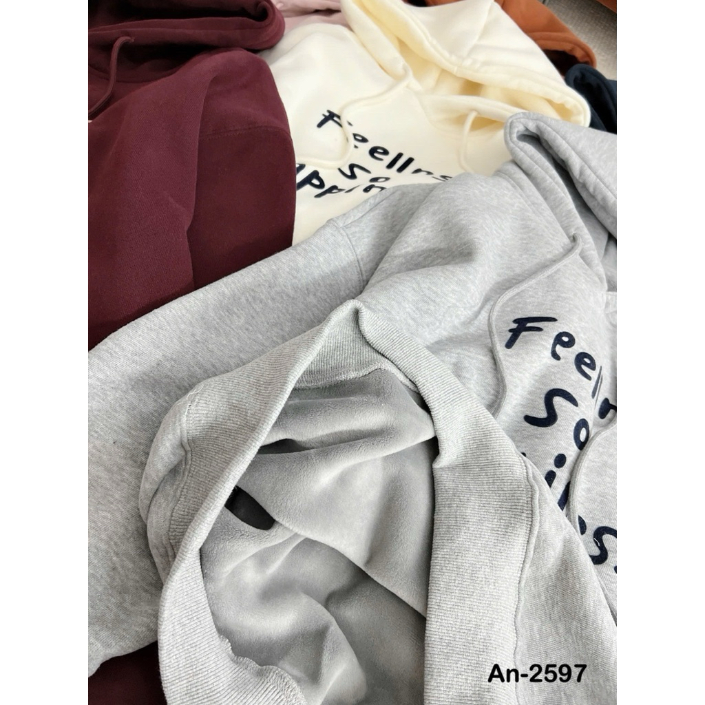 [𝐒𝐮𝐙𝐲] Áo Hoodie Lót Lông QCCC Loại 1 (>48kg 1m54 trở lên)