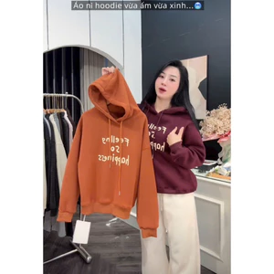 Áo Hoodie Lót Lông QCCC Loại 1 (>48kg 1m54 trở lên)