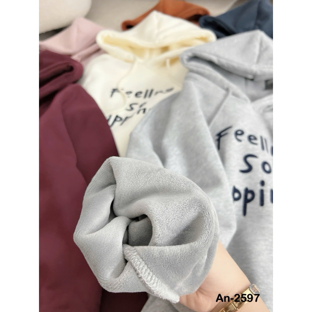 [𝐒𝐮𝐙𝐲] Áo Hoodie Lót Lông QCCC Loại 1 (>48kg 1m54 trở lên)