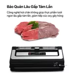 Máy hút chân không thực phẩm KAW K34 - Máy Hút Không Kén Túi Công Suất Lớn 300W, Hút Mọi Loại Thực Phẩm — ảnh 2