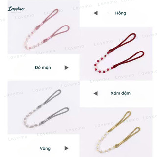Dây Vén Rèm Vải Chuỗi Đá Ngọc Sang Trọng Phụ Kiện Rèm DV25
