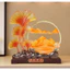 Tượng decor tranh cát chảy- Đồ trang trí sáng tạo, tranh cát lún, đèn decor cho phòng khách.