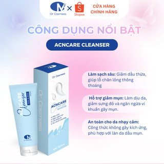 Sữa Rửa Mặt Da Dầu Mụn Acncare Cleanser Dr. Cosmess 100ml – Sạch da, Ngừa Mụn