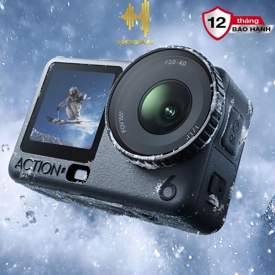 Camera Hành Trình HOSAN Osmo Action 6 Cảm Biến CMOS 1/1.1 inch, Chống ...