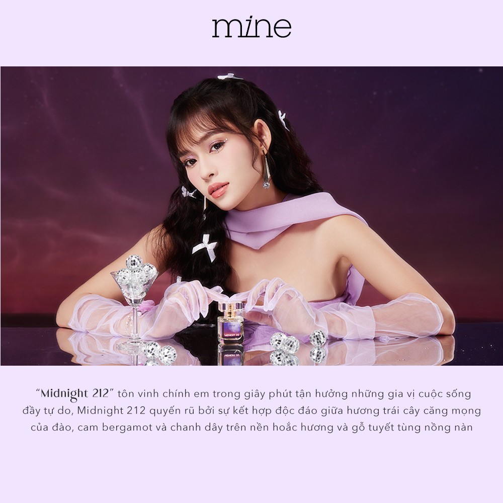 Nước Hoa Nữ 2ml Hương Quyến Rũ, Sexy, Ngọt Ngào Nước Hoa Thơm Lâu Lưu Hương 8H Mine