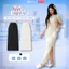 Chân Váy Len Dáng Dài Xẻ Tà Một Bên Dệt Gân Cao Cấp Mềm Mịn Chính Hãng HNH EC04