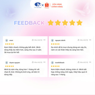Combo 3 Kem Mờ Nám Cystelasma Dr Cosmess - Giảm Nám, Mờ Thâm, Sáng Da Tức Thì Hiệu Quả