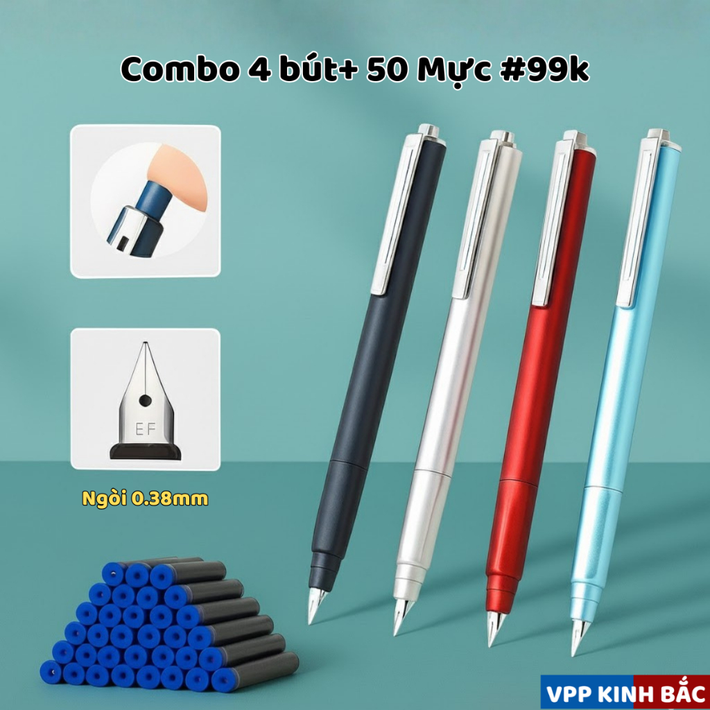 BÚT MÁY BẤM EF THU NGÒI TIỆN LỢI, HẠN CHẾ VIỆC ĐÁNH RƠI HỎNG NGÒI, BÚT LÀM BẰNG NHỰA ABS AN TOÀN,