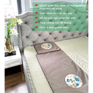 Thảm ngải cứu Đông Y dưỡng sinh L&T (60x150cm)