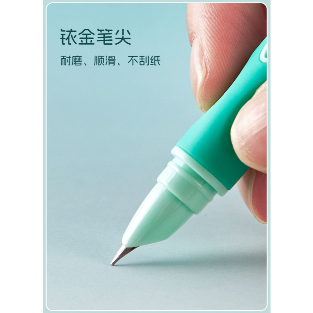 (Mẫu mới) Bút Máy Xóa S-01, Ngòi KimTinh 0.38 mm, Dễ Tẩy Xóa, Êm Trơn, Kèm Pitong Bơm Mực Lọ.