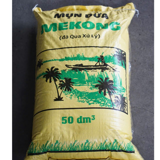 Mụn Dừa Mekong Xử Lý loại 50dm3 Ươn Hạt Giống Trộn Làm Giá Thể TRồng Cây