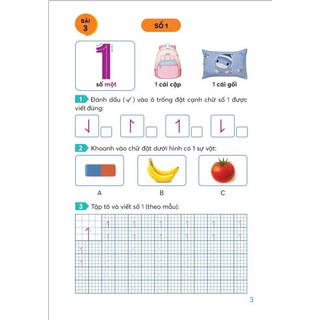 Sách - Combo 3 cuốn Bé Tập Viết Nét Cơ Bản, Chữ Cái, Học Toán - Giúp Bé Tự Tin Vào Lớp 1 - Ng. T. Lê Mai - ddbooks