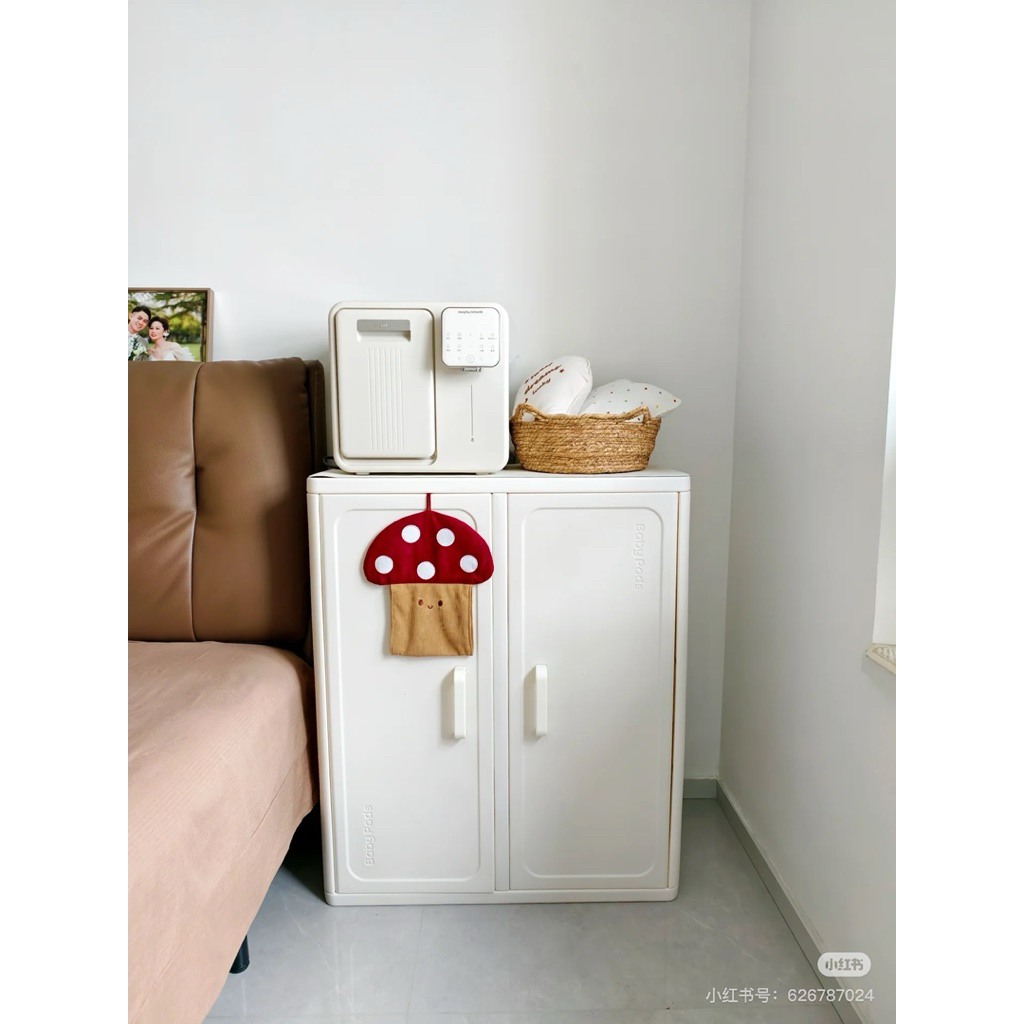 Túi Treo Khăn Giấy Hình Nấm Maika Decor Vải Nhung Gân Dễ Thương, Decor Phòng Ngủ, Bàn Làm Việc, Ô Tô Tiện Lợi ( Sẵn)