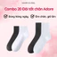 Combo 20 Đôi Tất Chân Nam Nữ Adore Basic Ôm Chân Giữ Ầm Co Giãn - Adore Global