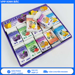 Combo 10 Cục Tẩy Hoa Quả - Không Độc Hại, Tẩy Sạch Sẽ.