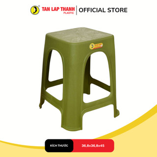 Combo 10 ghế cao gỗ Tân Lập Thành Sản phẩm chất lượng, nhà nhà thịnh vượng, nhựa PP bền đẹp hiện đại